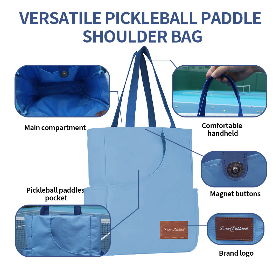 Luzzpickleball Versatile Pickleball Paddle Shoulder Bag