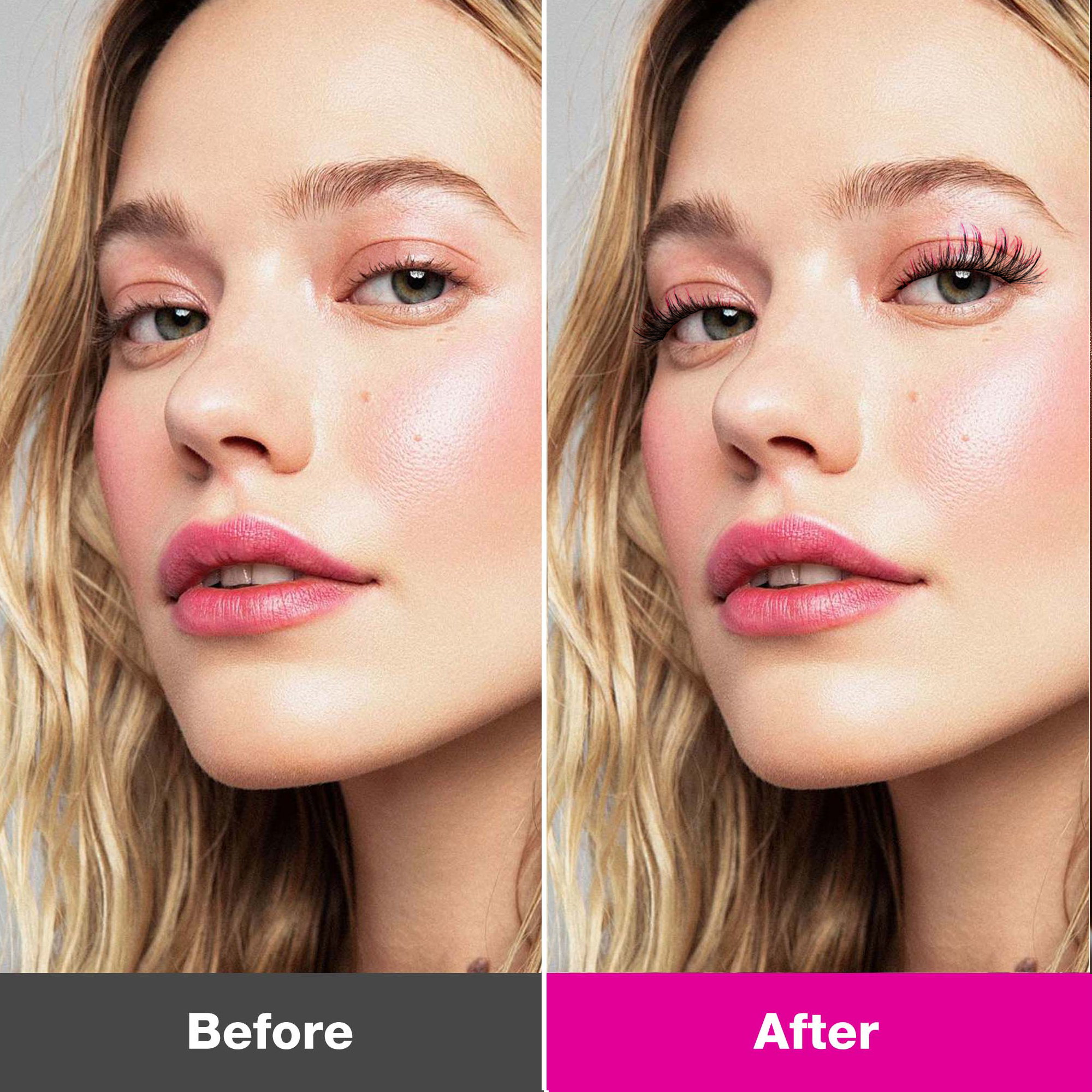 Ombre Pink Lash